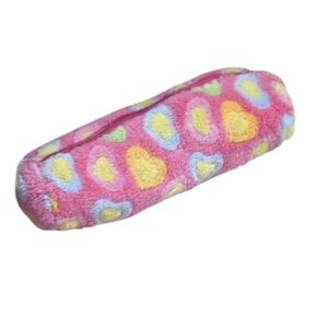 💖 Pink Plush Heart Pencil Case 💖